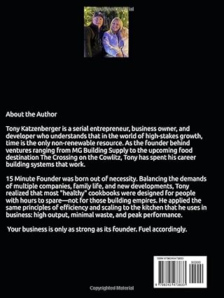 Tony Katzenberger — About the Author