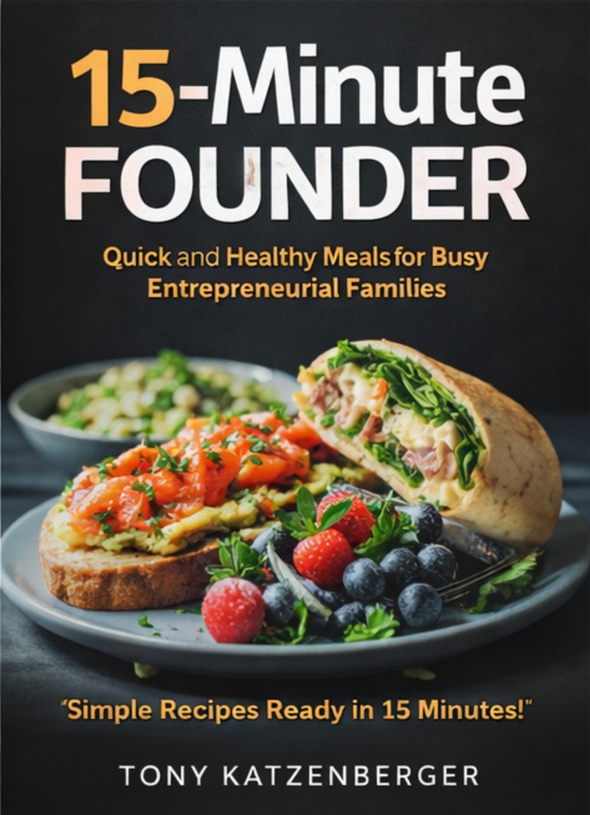 The 15-Minute Founder cookbook by Tony Katzenberger