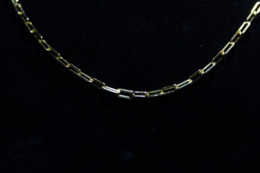 Paperclip Chain — Gold 2