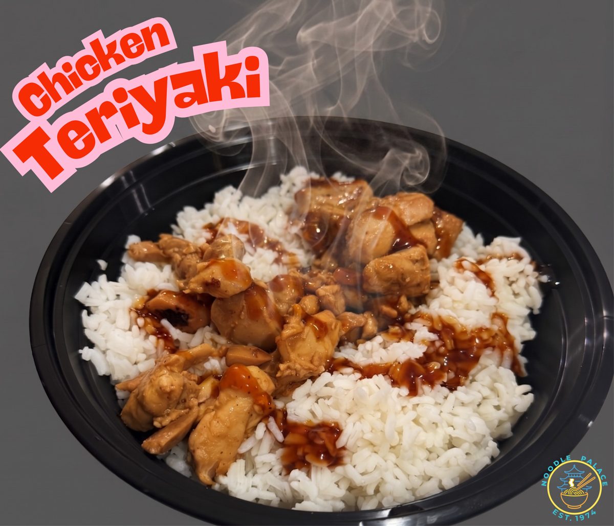 Chicken Teriyaki over white rice — Noodle Palace