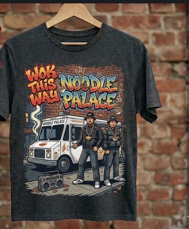 Wok This Way shirt