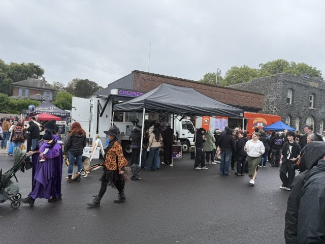 Halloweentown crowd