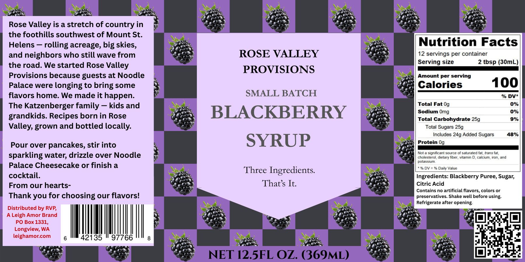 Blackberry Syrup