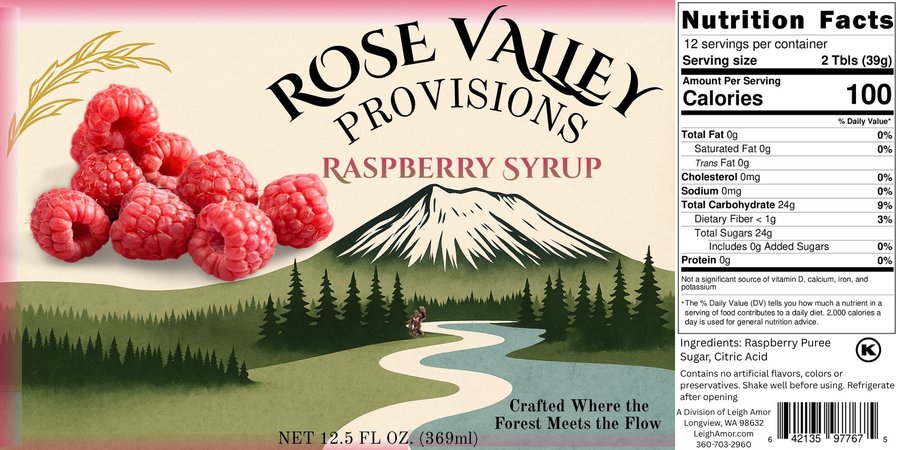 Raspberry Syrup